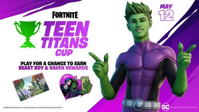 Fortnite Beast Boy Skin Teen Titans Cup