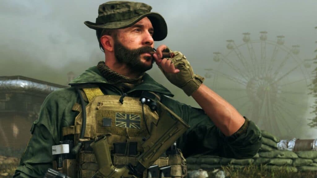 captain price in Call of Duty