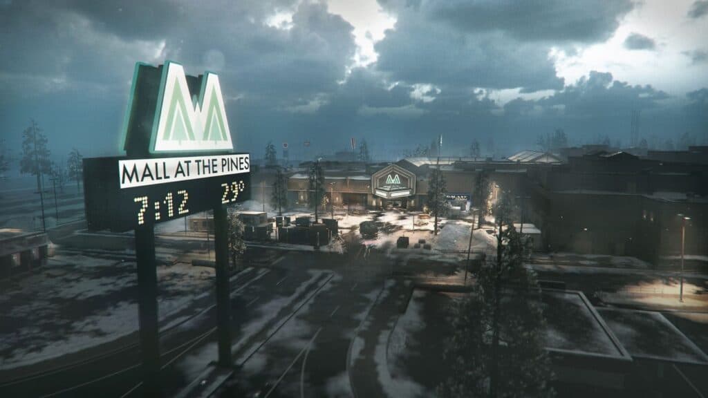 cod map the pines