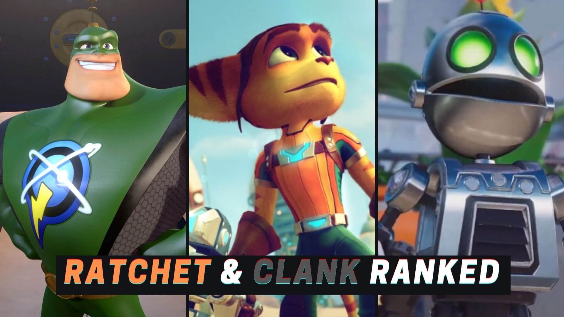 ratchet & clank games ranked
