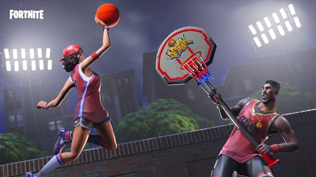 NBA and Fortnite crossover