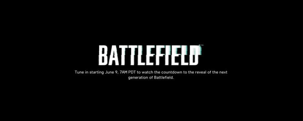 Battlefield 2021 reveal