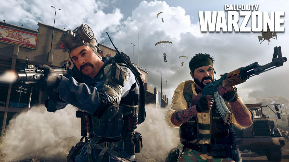 Captain Price and Woods fighting in Warzone