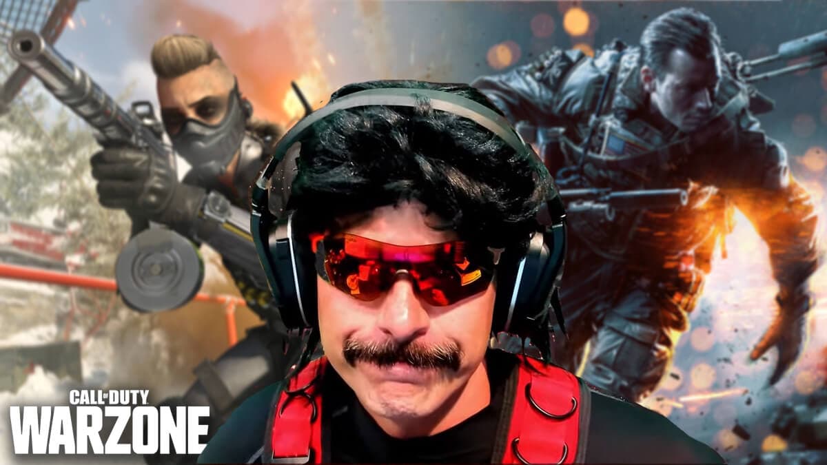 Dr disrespect over Warzone