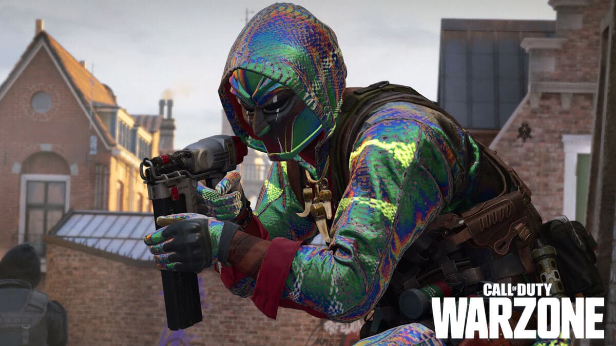 Jackal using Nail Gun in Call of Duty Warzone and Cold War
