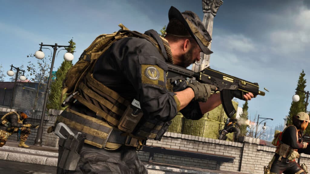Captain Price with AMAX in Warzone