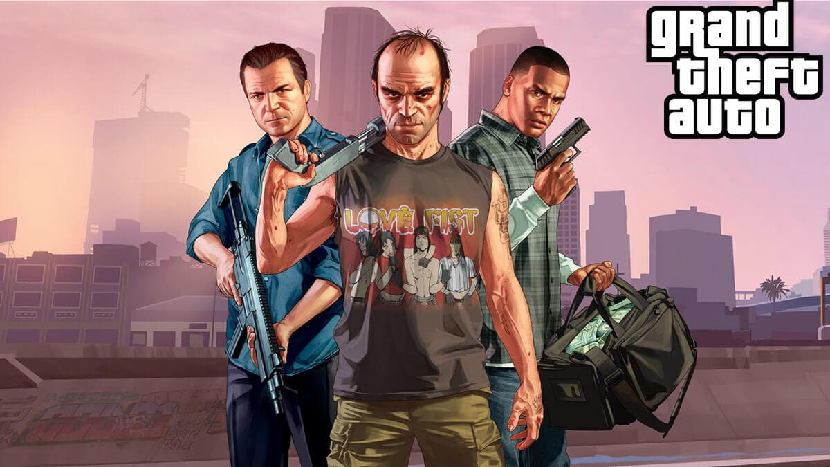 Grand Theft Auto V main characters