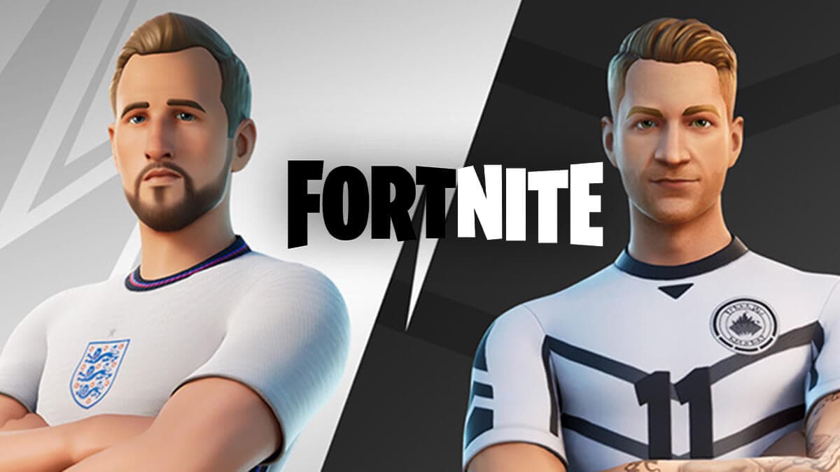 Harry Kane and Marco Reus Join The Fortnite Icon Series
