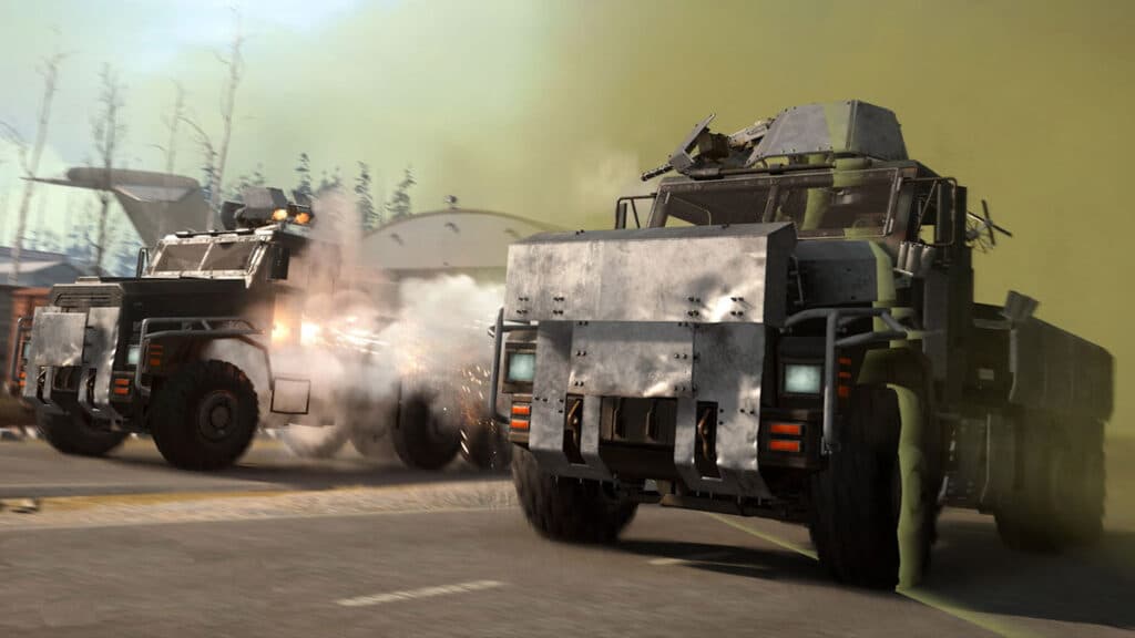 Warzone armored trucks
