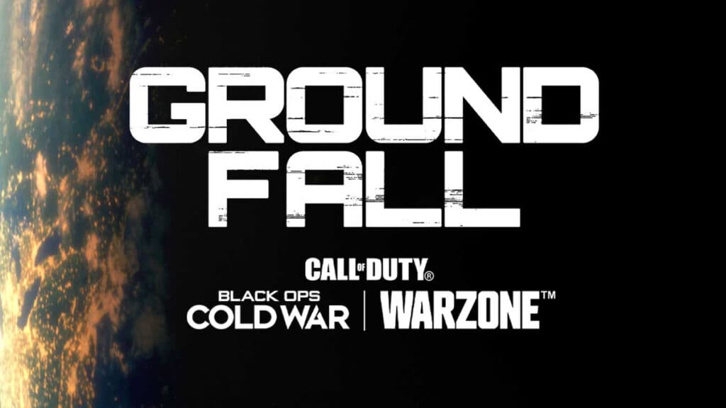 Warzone Cold War Ground Fall event