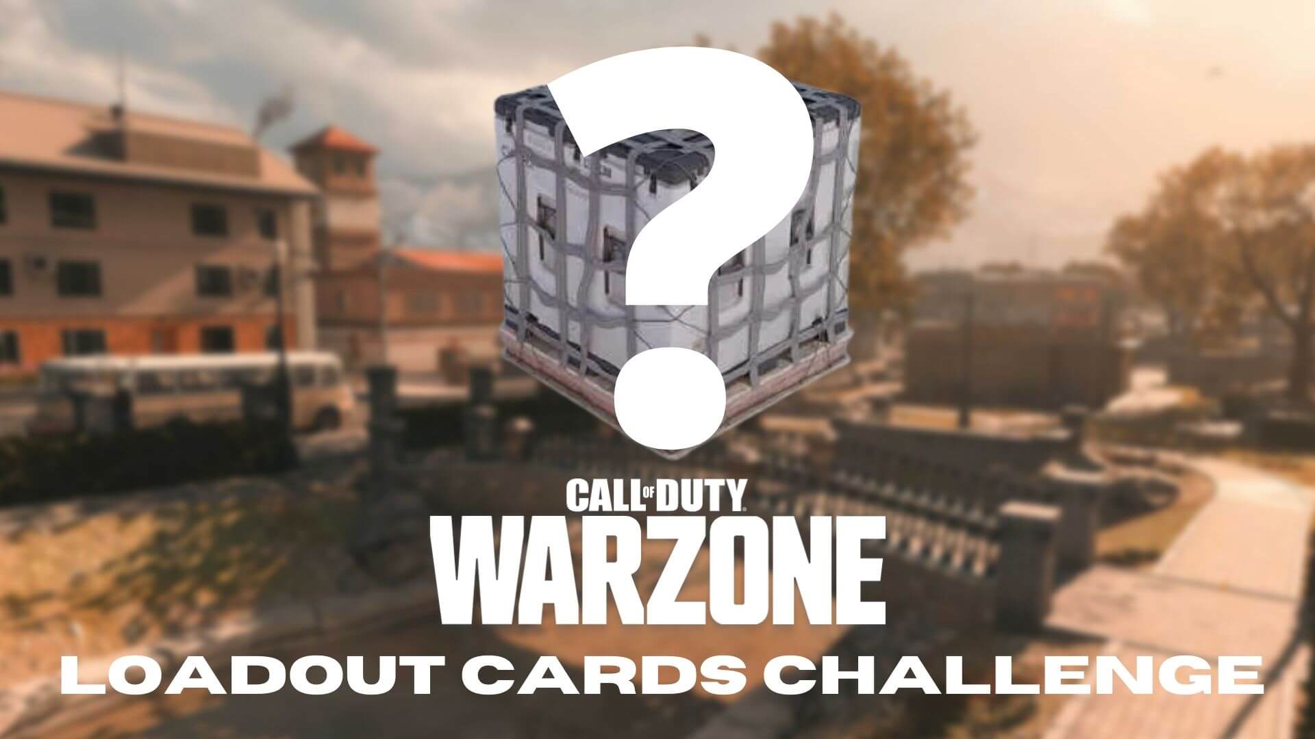 warzone loadout challenge