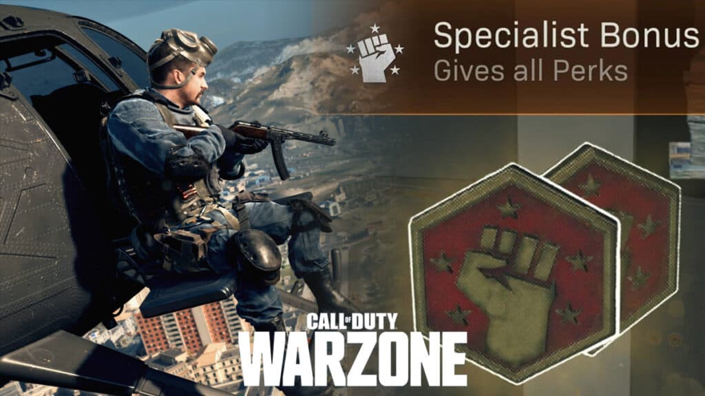 Warzone specialist bonus token