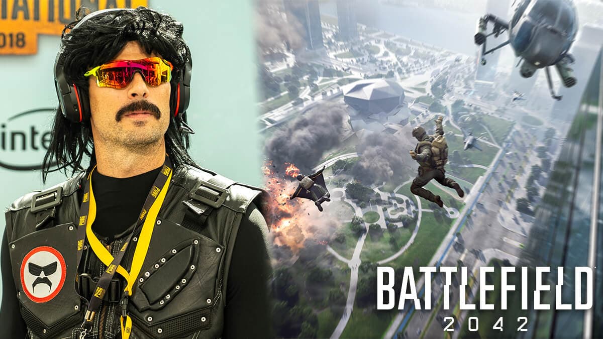 Dr Disrespect and Battlefield 2042