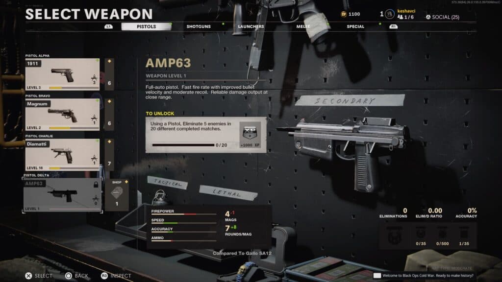 unlock amp63 warzone black ops cold war
