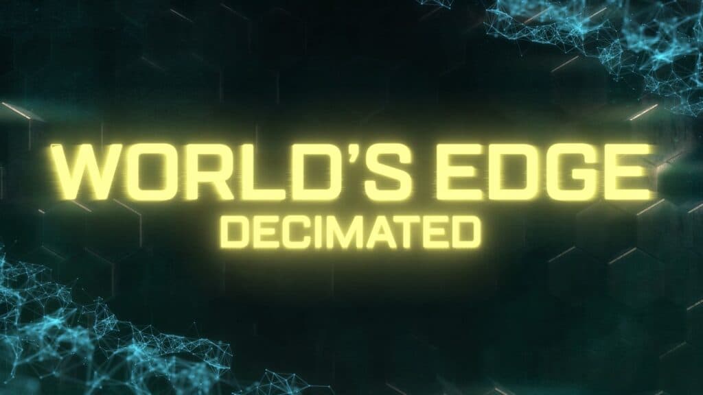 Apex Legends World's Edge Decimated changes