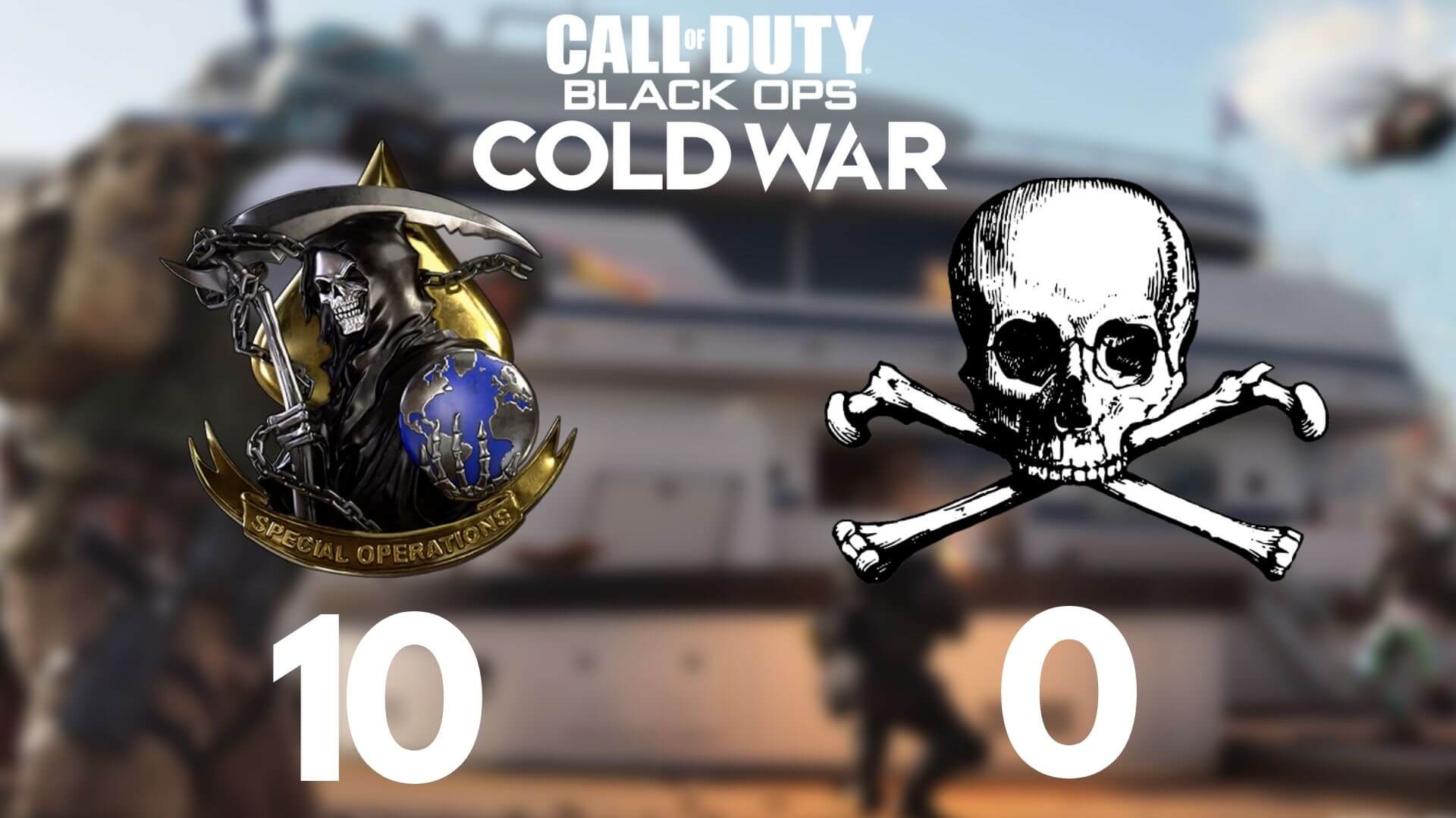 black ops cold war prestige symbol and no deaths