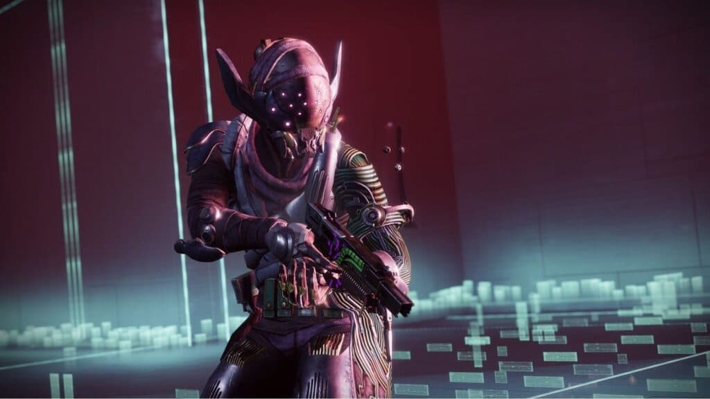 destiny 2 guardian holding a gun