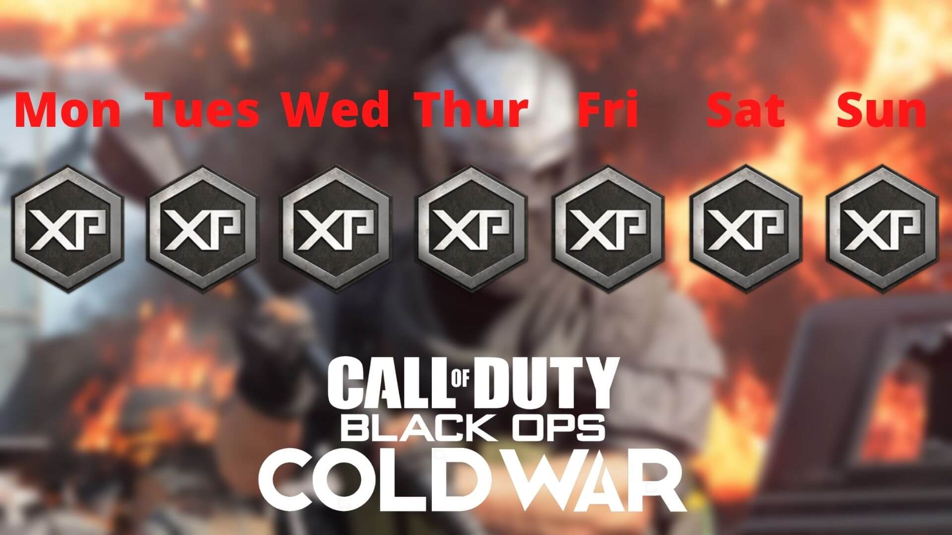 cod cold war daily xp tokens