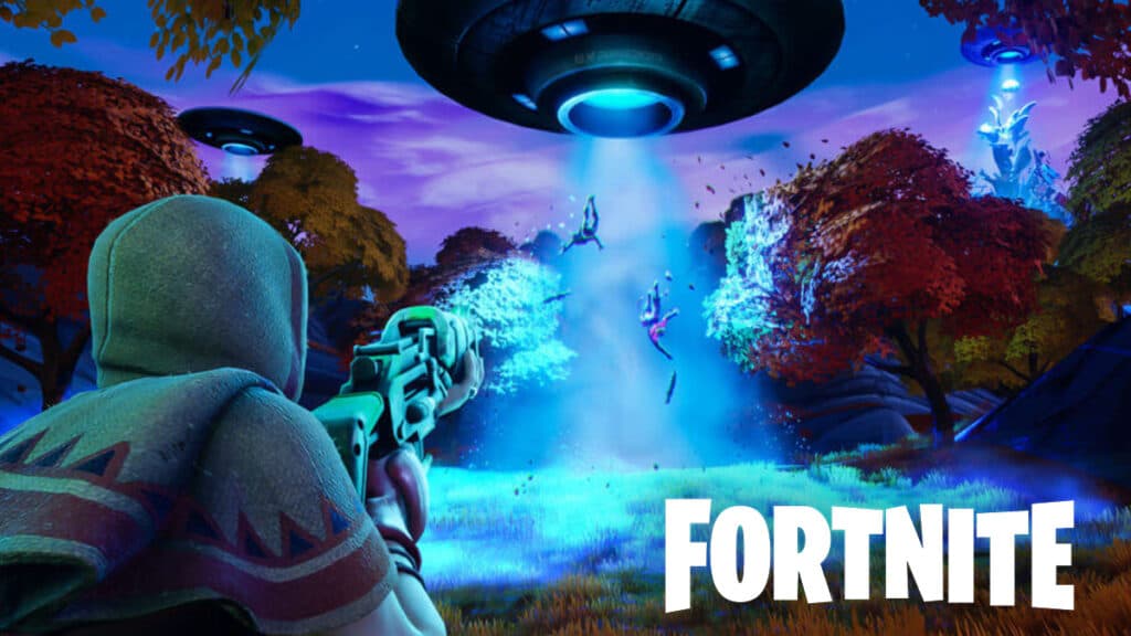 Fortnite season 7 players being abducted by aliens 