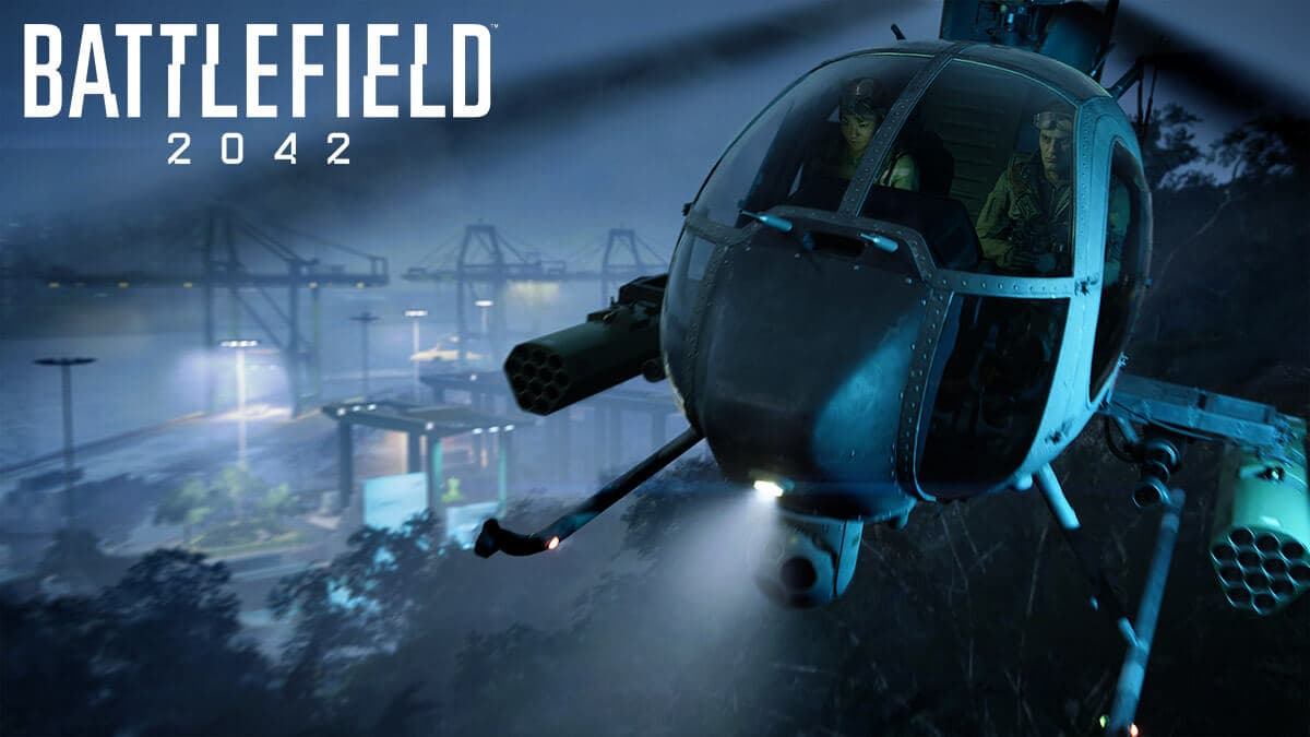Helicopter in Battlefield 2042