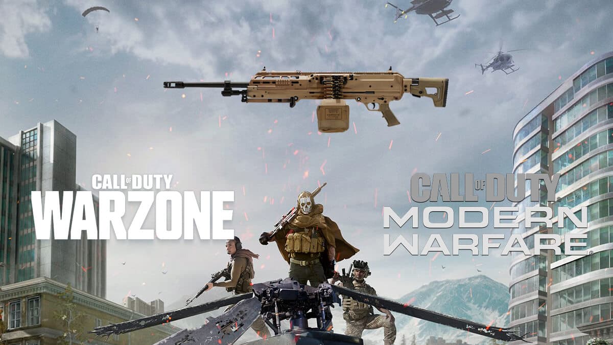 RAAL LMG Modern Warfare Warzone