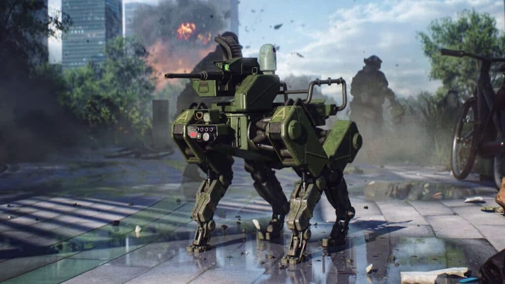 Battlefield 2042 robot dog