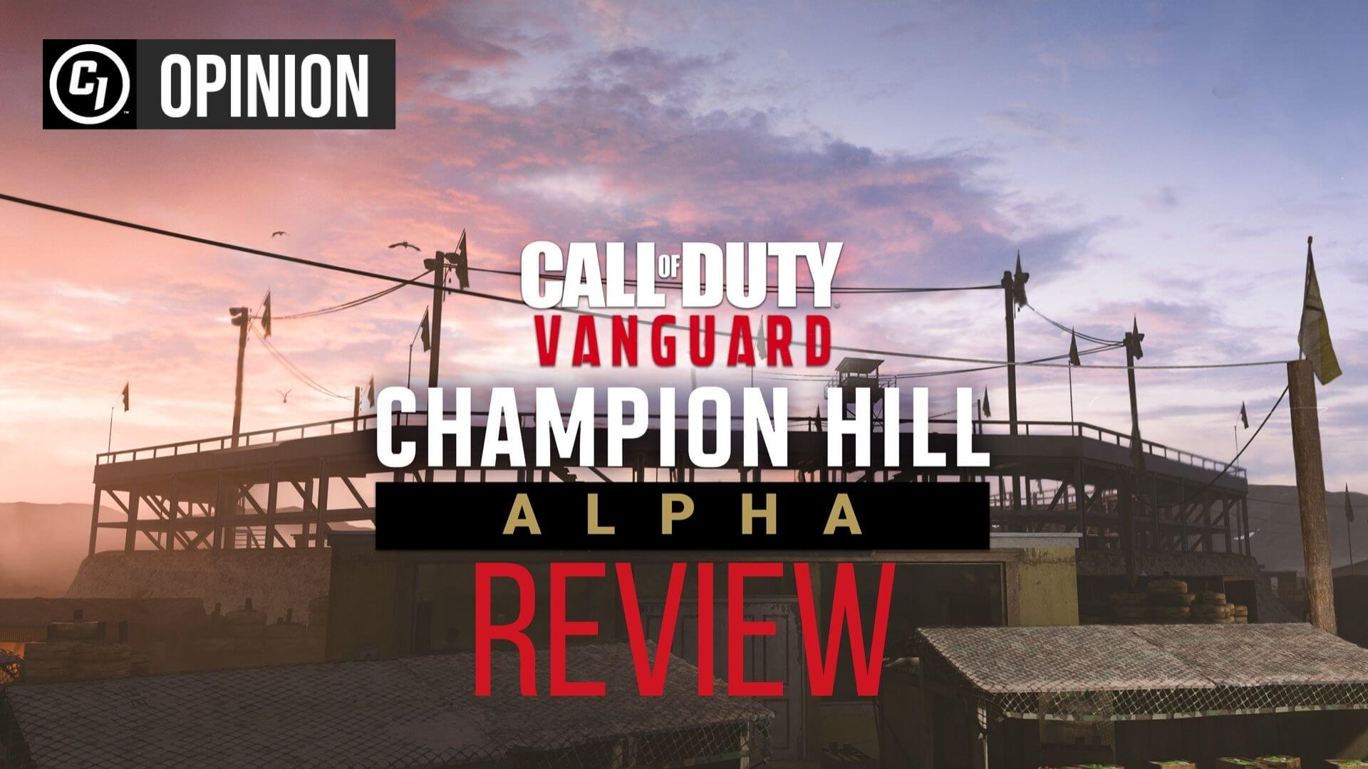 call of duty vanguard review champion hill