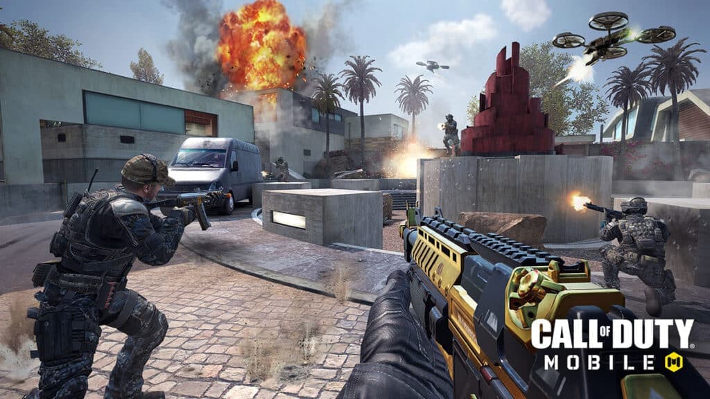 cod mobile multiplayer gameplay