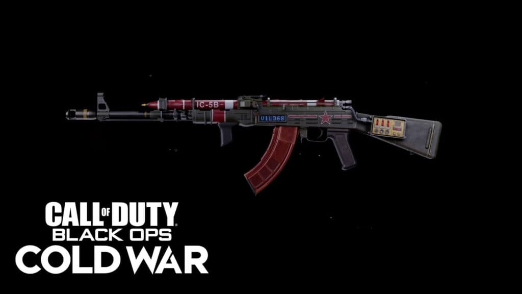 Weapon blueprint in Black Ops Cold War