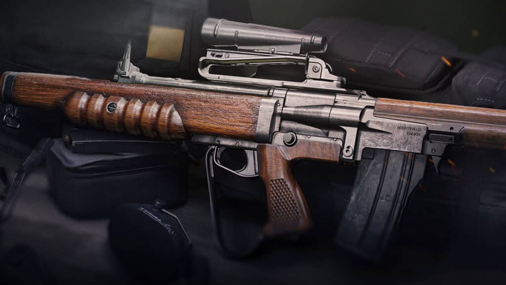 Warzone and Cold War EM2 assault rifle 