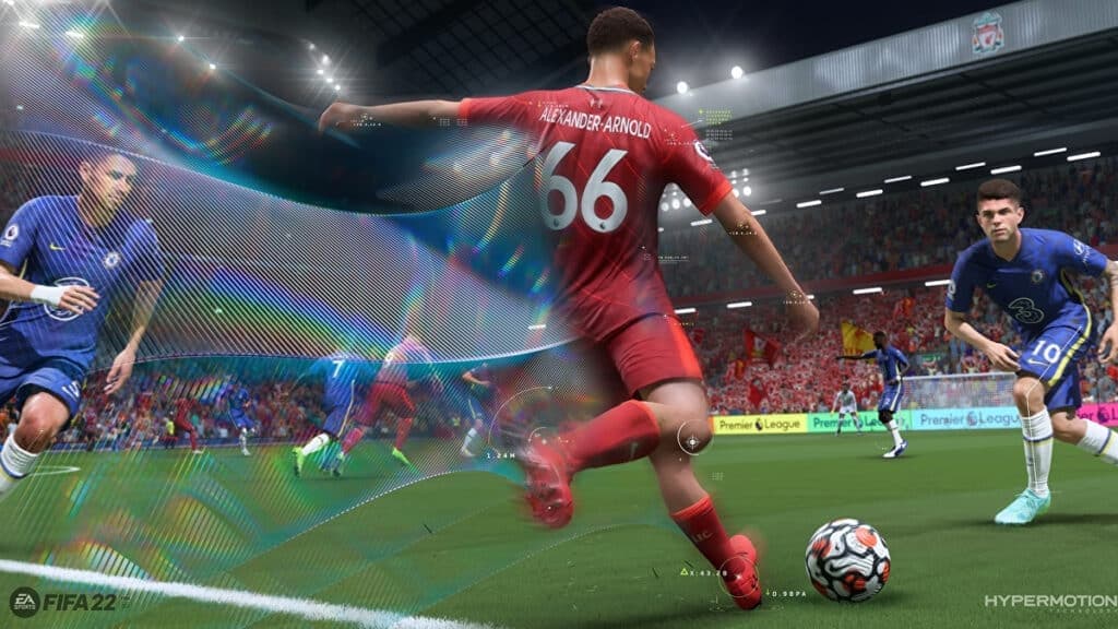 Trent Alexander Arnold from FIFA 22 gameplay trailer