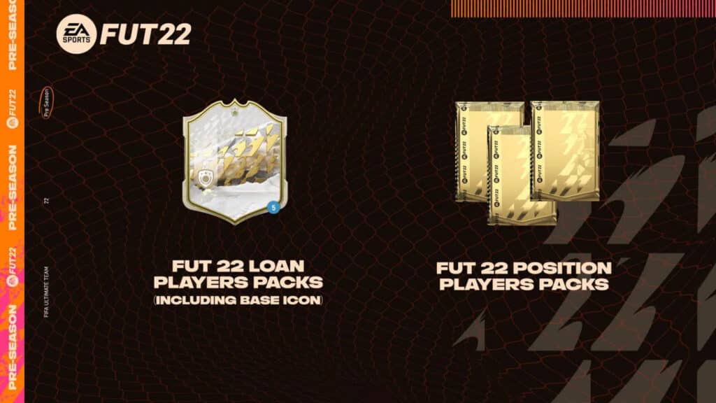 Screenshot of the rewards on offer in FIFA 21 Pre-Season