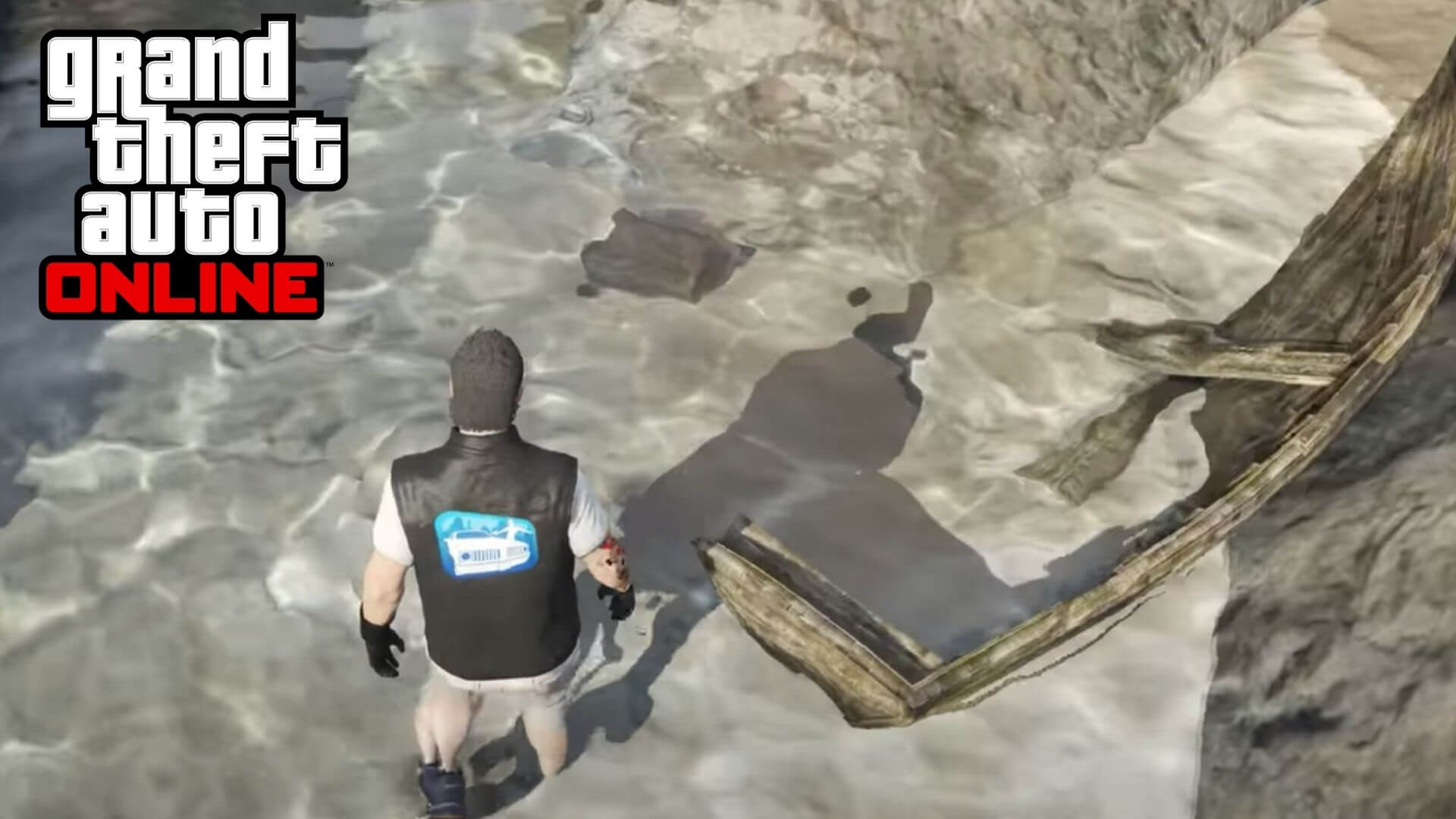 gta online shipwreck and chest
