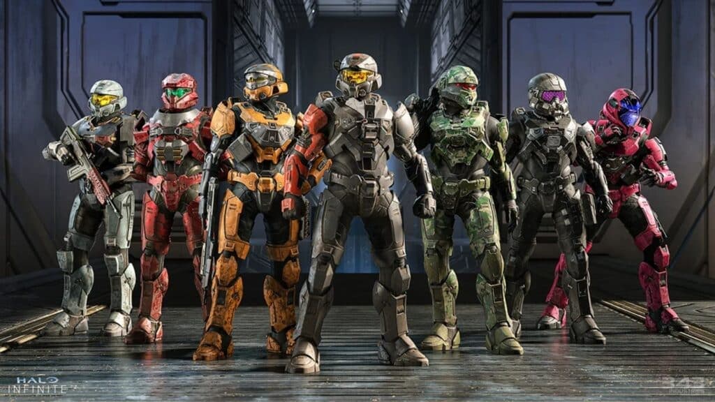 halo characters with different skins