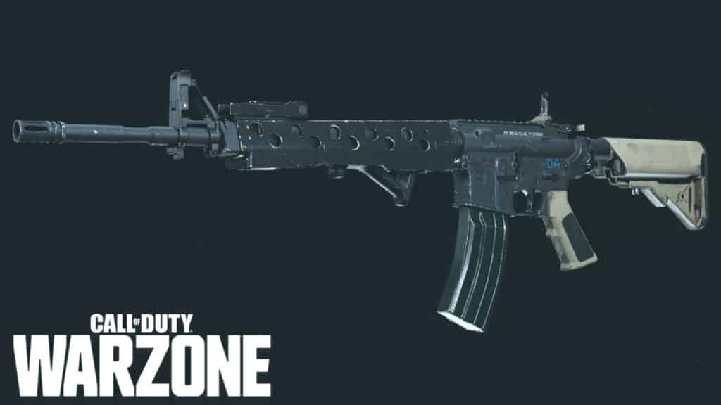 M4A1 assault rifle in warzone