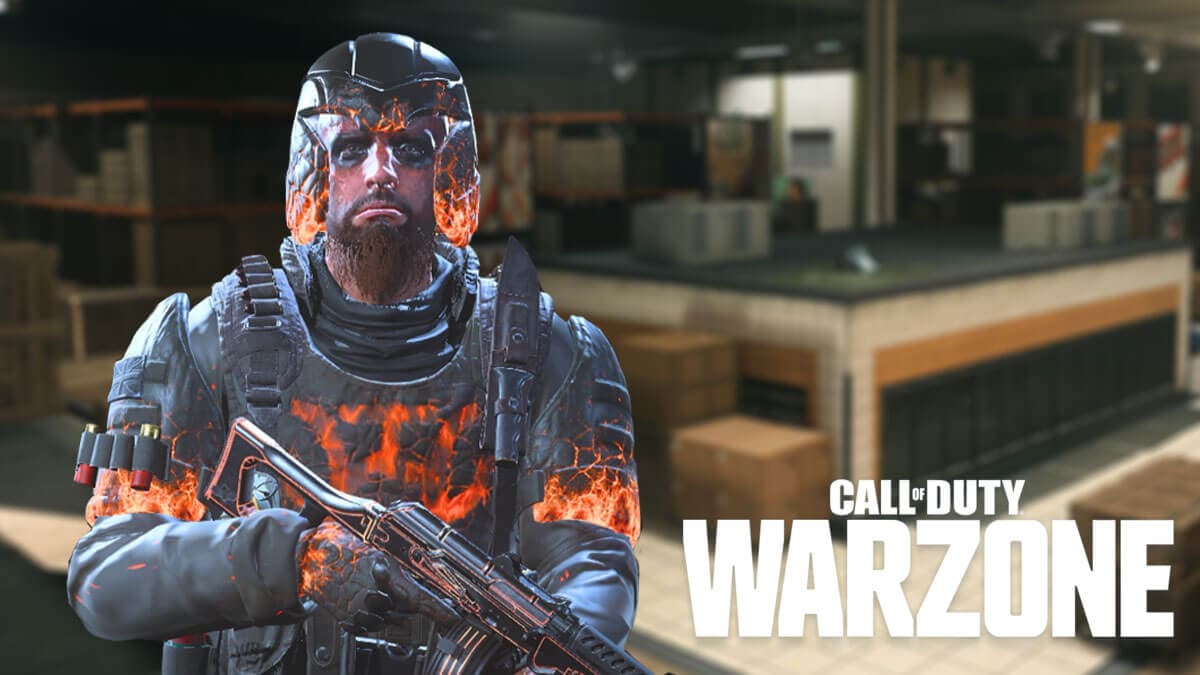 Warzone players slam magma operator skin