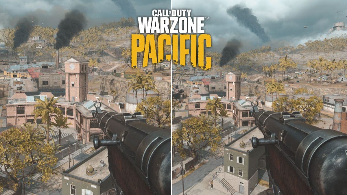 80 and 105 FOV in Warzone Pacific