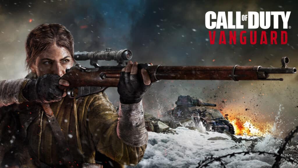 Call of Duty: Vanguard Polina Operator with Mosin-Nagant 