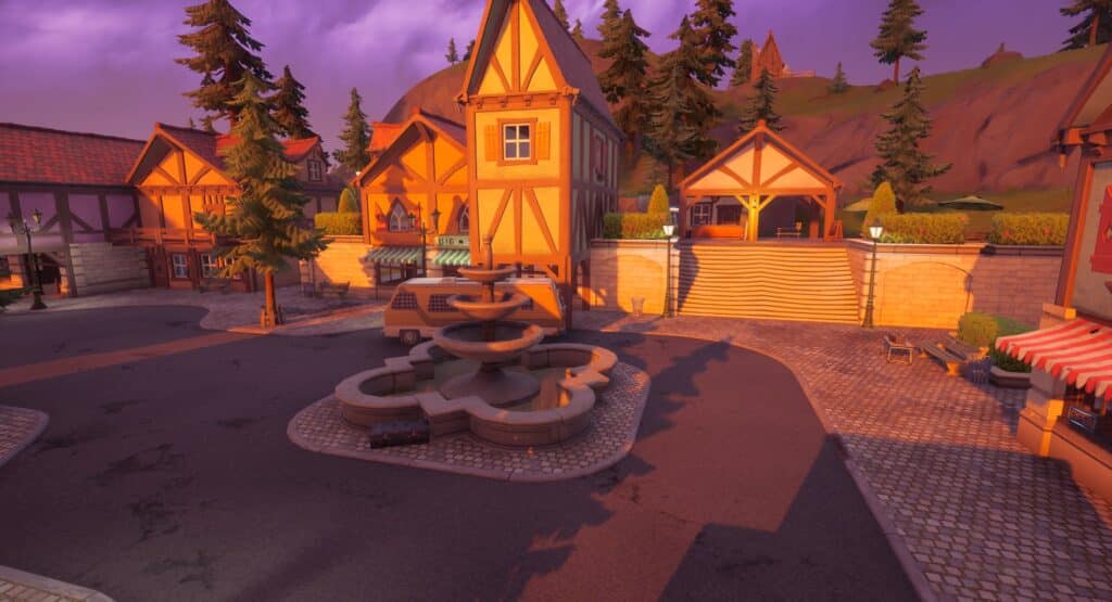 A Detector at Fortnite's Misty Meadows