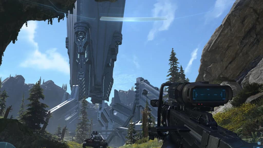 4K screenshot of Halo Infinite running on Xbox Series X