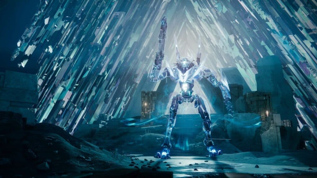 Destiny 2 enemy in the Vault of the Glass raid