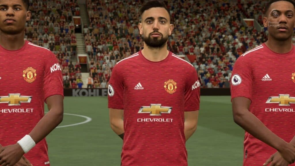 FIFA 22 Manchester United players