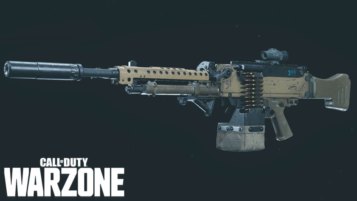 M91 LMG in call of duty warzone