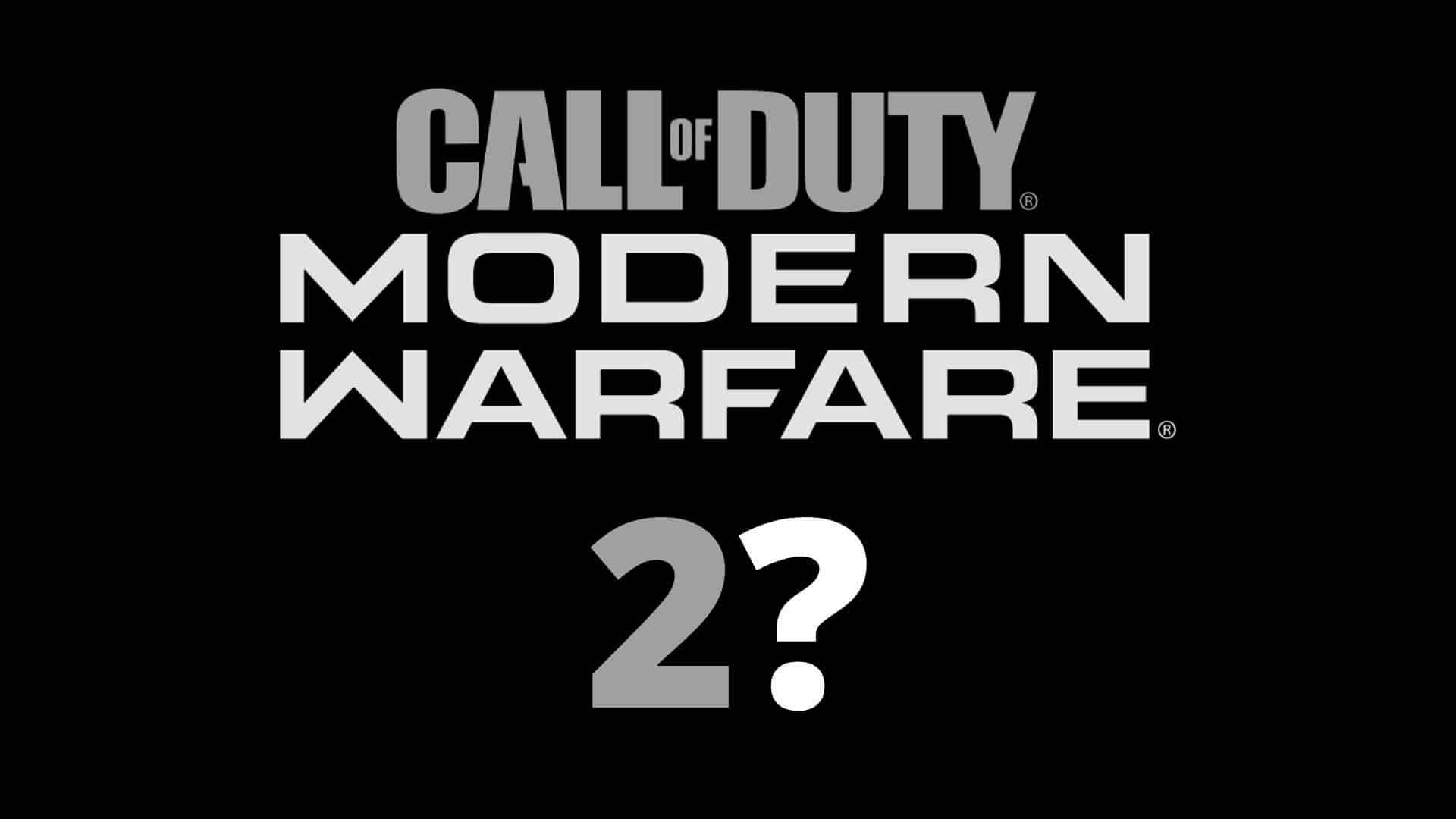 cod modern warfare 2 logo