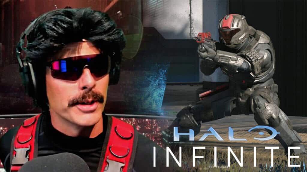 Dr Disrespect and Halo spartan