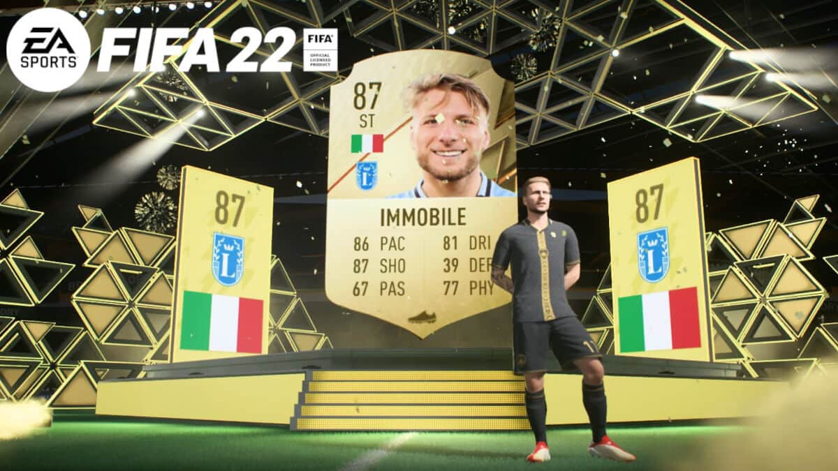FIFA 22 walkout player animation