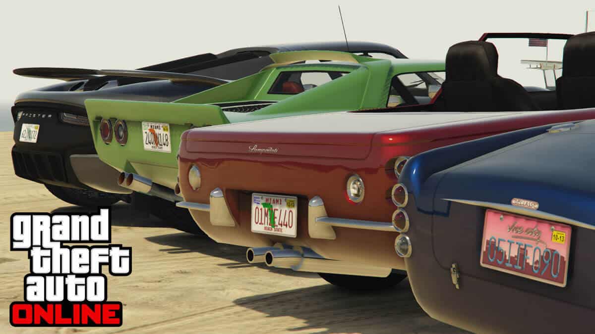 license plates in GTA online