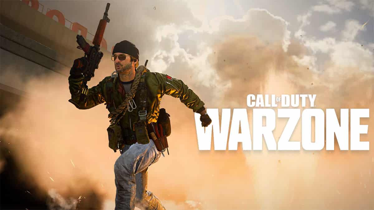 Operator running in Warzone