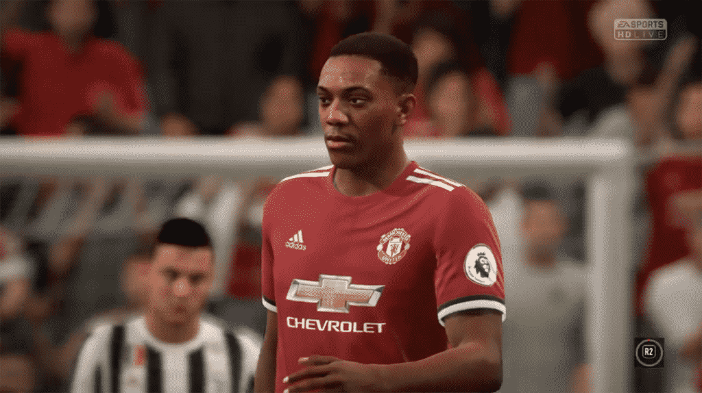 Anthony Martial in FIFA