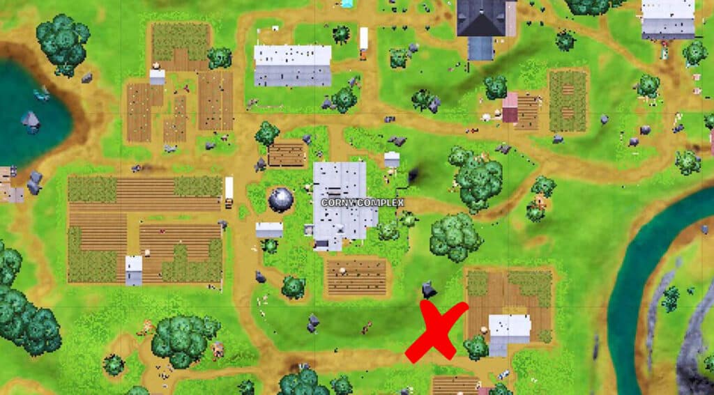 Mole’s sabotage attempt location in Fortnite